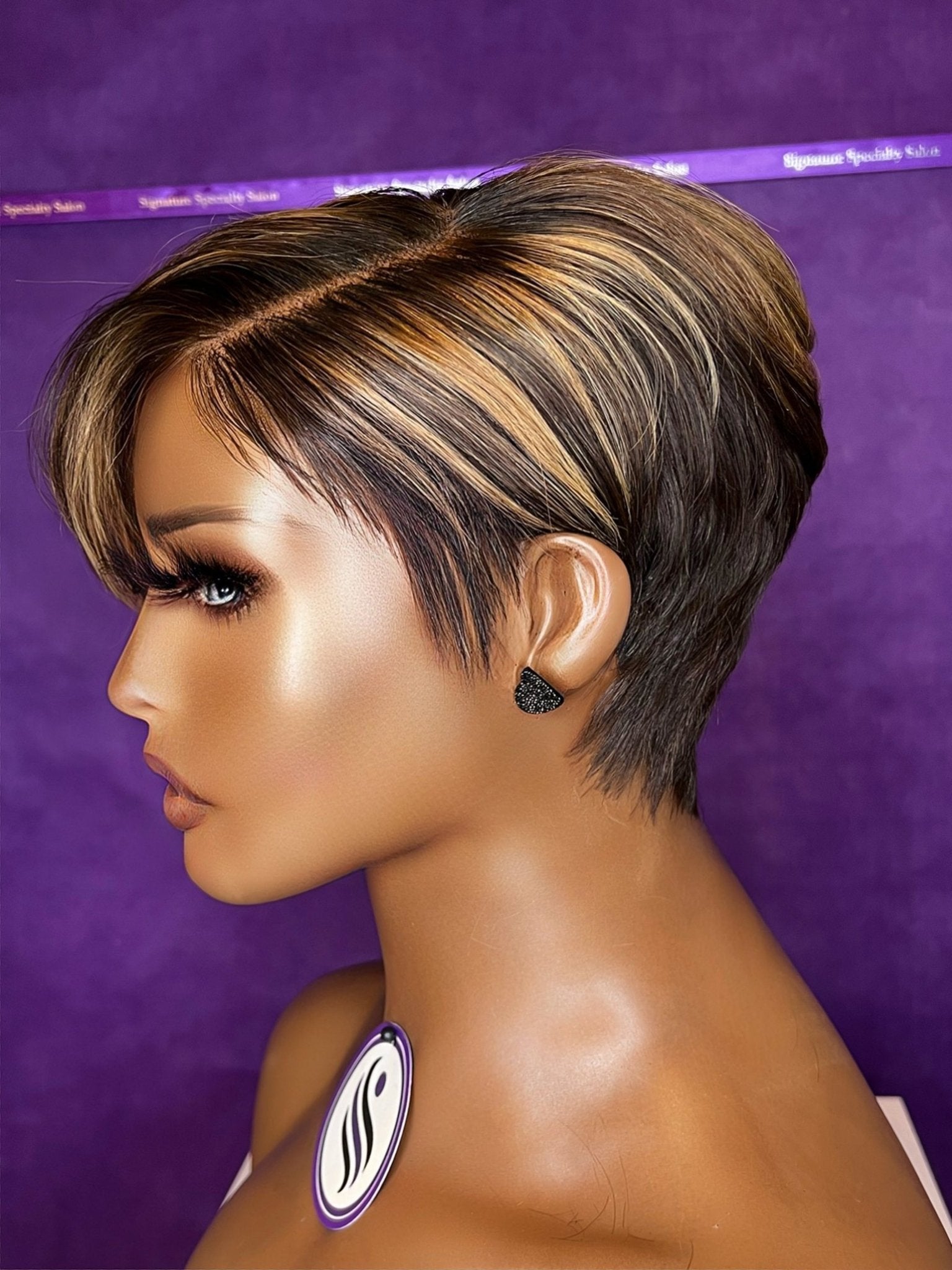 Miss Tee - Full Lace Pixie - Signature Specialty Salon