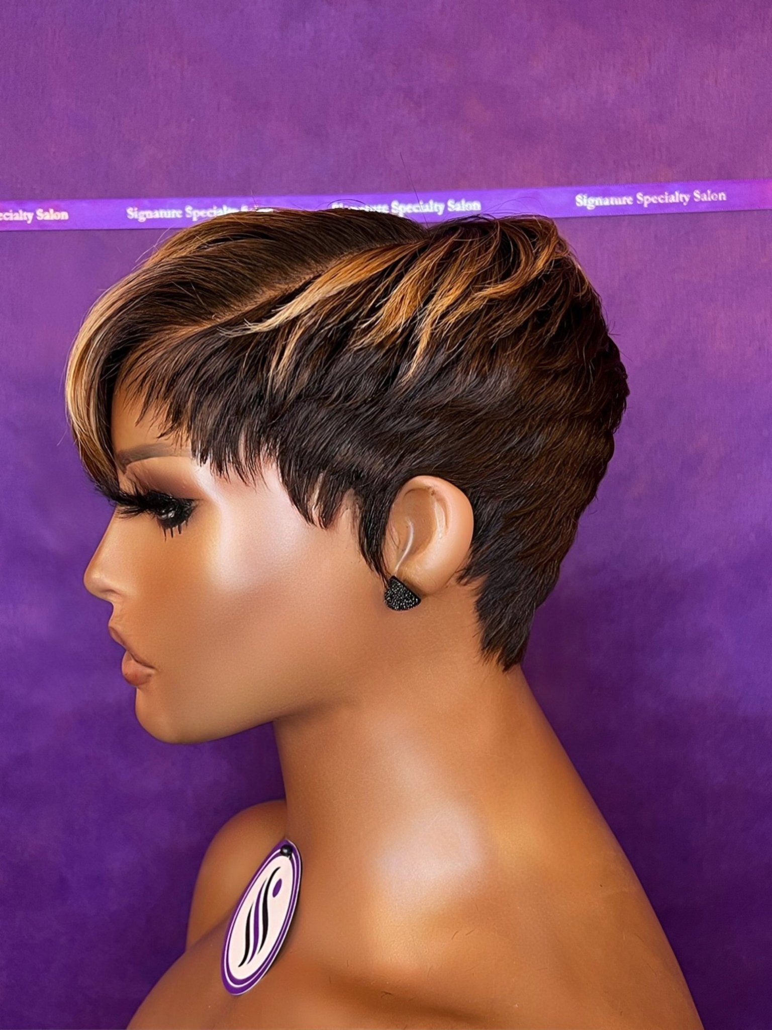 Proper Hotness - Full Lace Pixie - Signature Specialty Salon