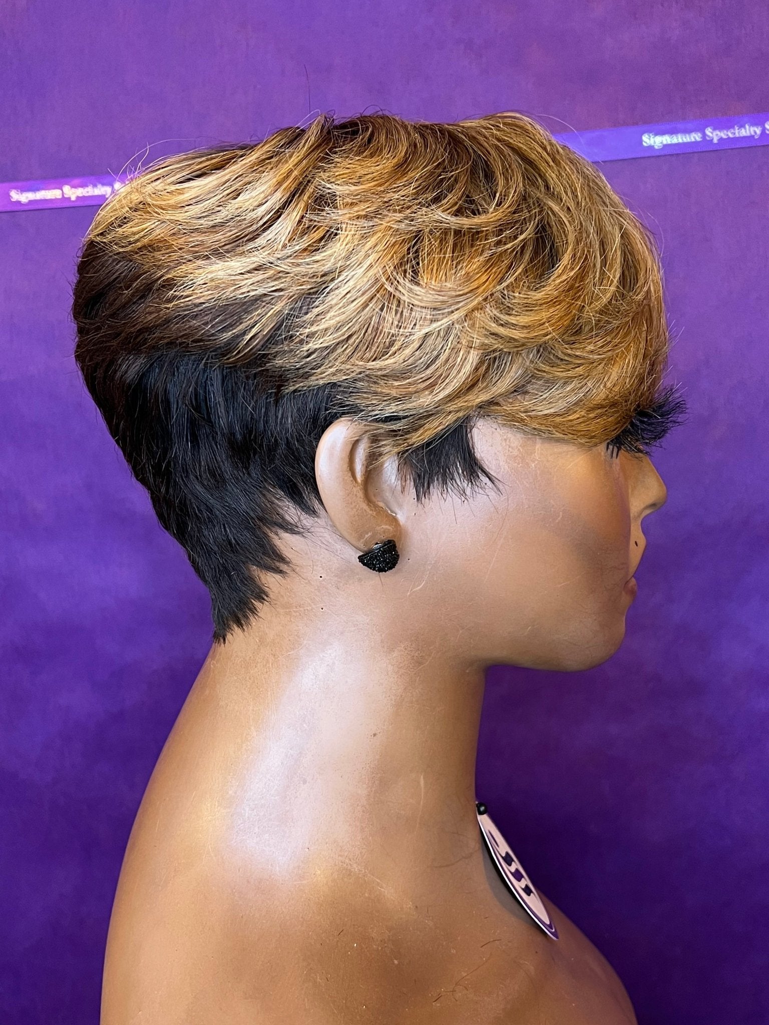 Proper Hotness - Full Lace Pixie - Signature Specialty Salon